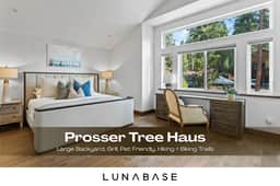 *NEW Pet Friendly Prosser Tree Haus | Hiking Retreat